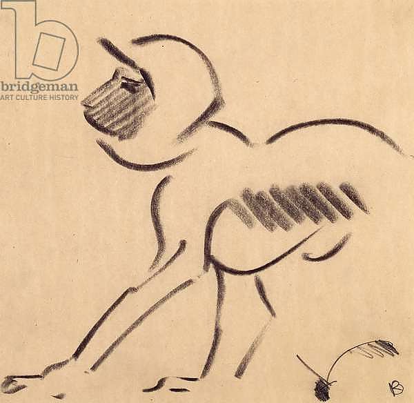 Crouching Monkey, c.1912-13
