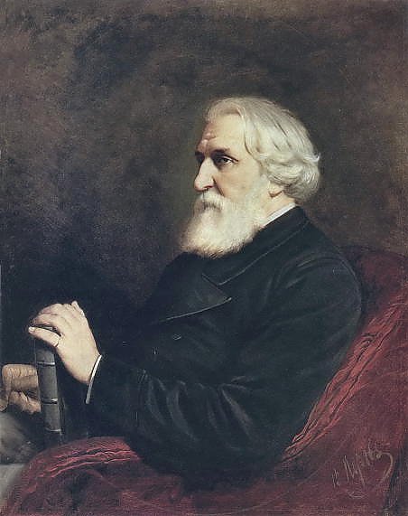 Портрет писателя Ивана Сергеевича Тургенева. 1872