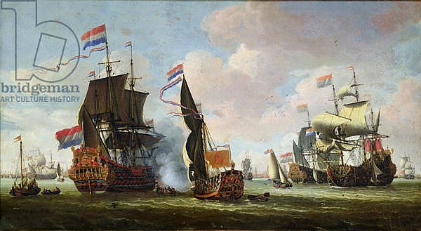 The Arrival of Michiel Adriaanszoon de Ruyter in Amsterdam