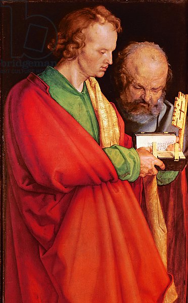St. John with St. Peter and St. Paul with St. Mark, 1526