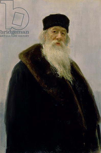 Portrait of Vladimir Vasil'evich Stasov 1900