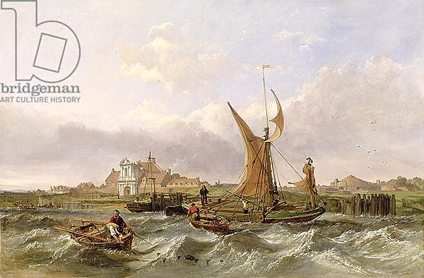 Tilbury Fort - Wind Against the Tide, 1853