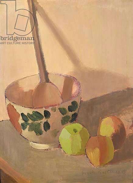 Still Life with Apples and a Mixing Bowl, 1913