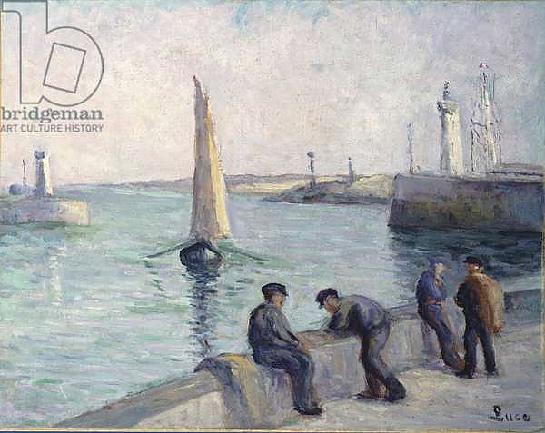 The Fishermen on the Dock, c.1920