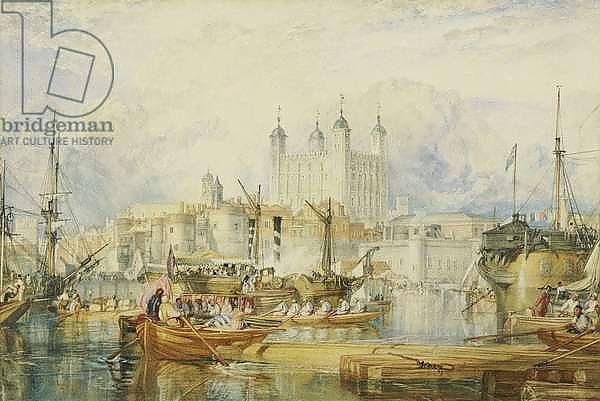 The Tower of London, c.1825