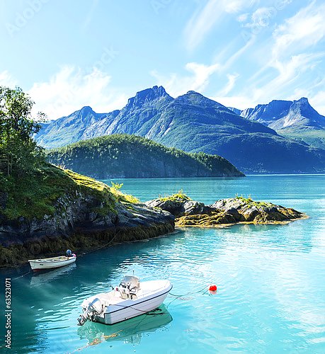 Горное озеро, Норвегия 2