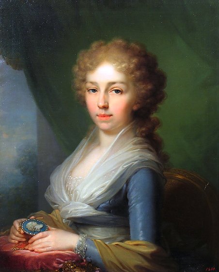 Портрет великой княгини Елизаветы Алексеевны