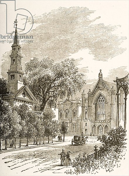 St Mark's Church in-the-Bowery, New York, c.1880