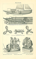 Постер Моторные лодки