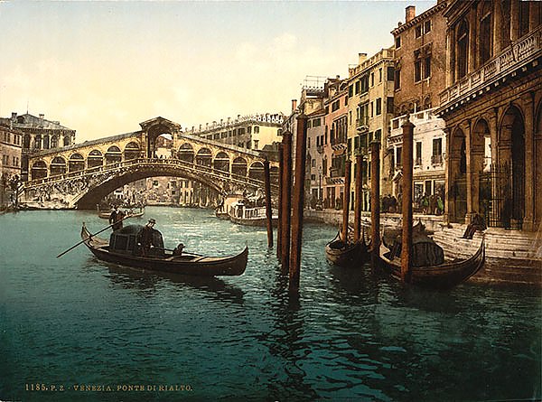 Италия. Венеция, мост Риальто