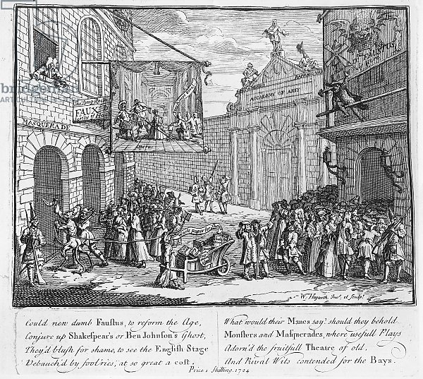 Masquerades and Operas, Burlington Gate, 1724 2