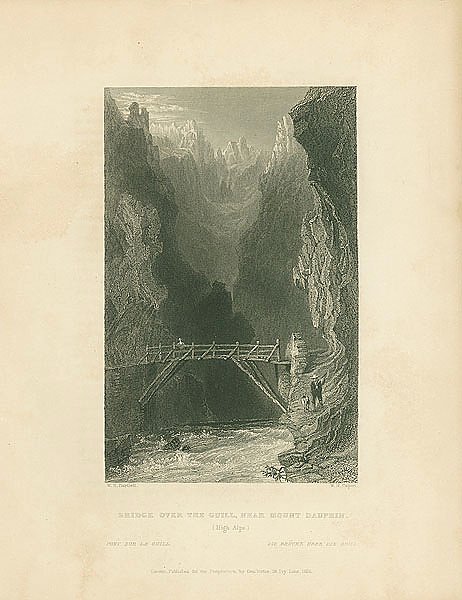 Bridge Over the Guill, Near Mount Dauphin (High Alps) 1