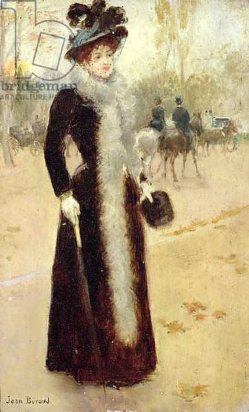 A Parisian Woman in the Bois de Boulogne, c.1899