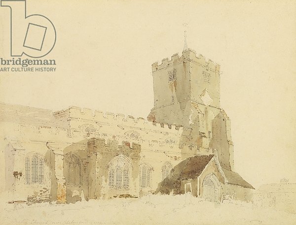 Writtle Church, Essex, c.1795