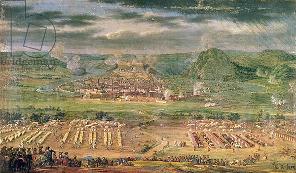 The Siege of Besançon in May 1674