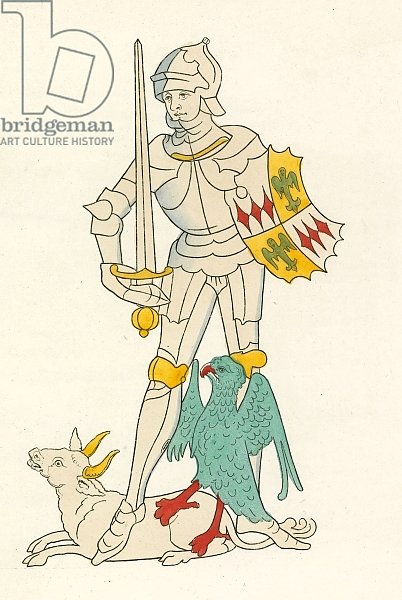 Постер Шоу Анри (акв) Richard Nevil, Earl of Salisbury, 1483-85