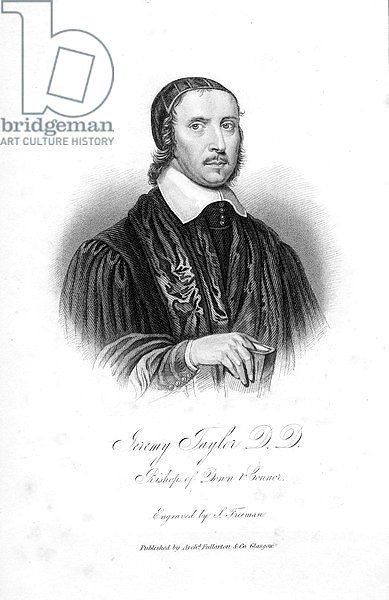Jeremy Taylor D.D., Bishop of Down & Connor, engraved by S. Freeman