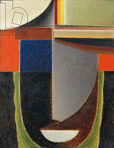 Abstract Head: Andante; Abstrakter Kopf: Andante, 1933
