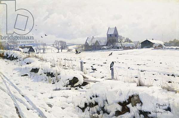A Winter Landscape, Holmstrup, 1927