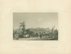 Постер Pignerol, from the East (Monte Viso & Cottian Alps in Distance)