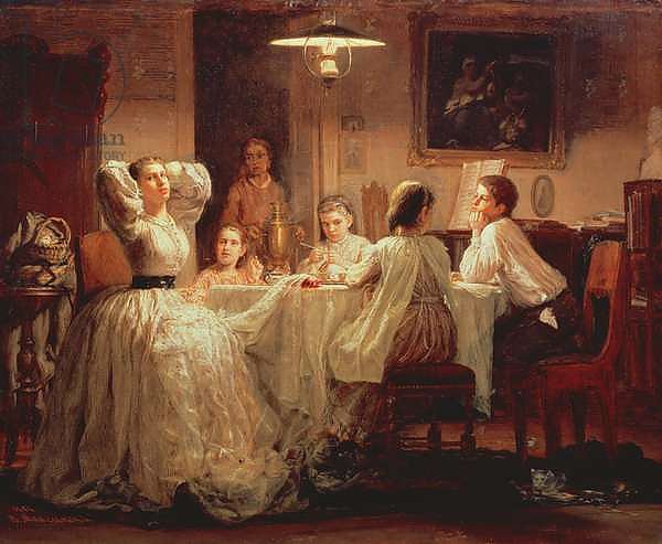 Sewing of the Dowry, 1866