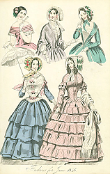 Постер Fashions for June 1846 №1 1