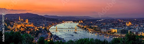Венгрия. Будапешт. Панорама