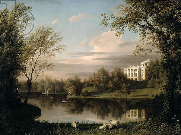 View of the Pavlovsk Palace, c.1800