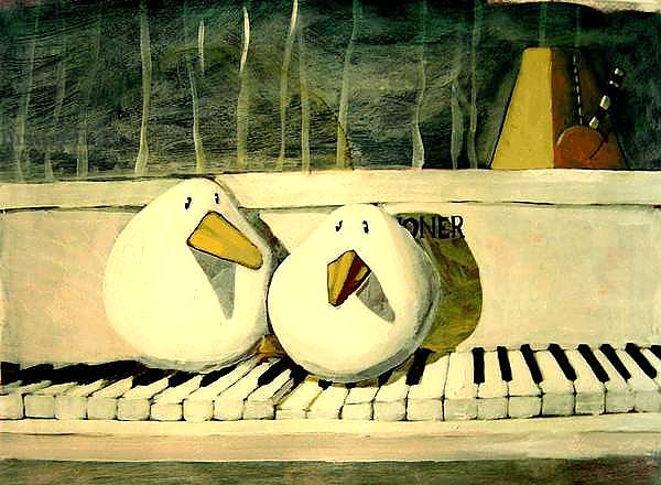 Piano birds
