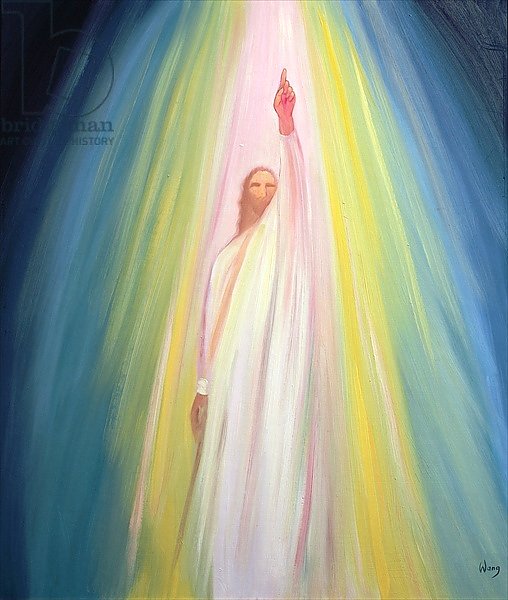 Jesus Christ points us to God the Father, 1995