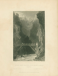 Постер Bridge Over the Guill, Near Mount Dauphin (High Alps)