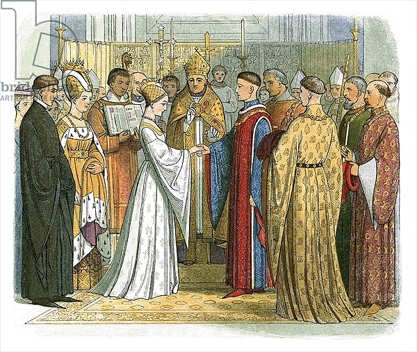 Marriage of king Henry V and Katherine of France