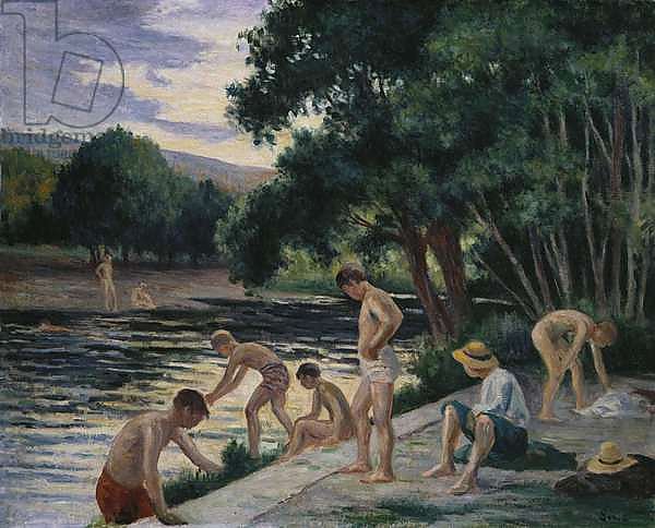 Bathers on the Banks of the Cure
