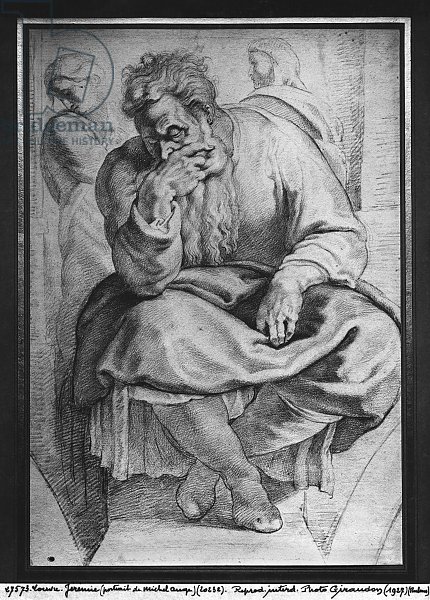 The Prophet Jeremiah, after Michelangelo Buonarroti