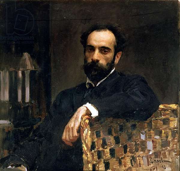 Portrait of the artist Isaak Ilyich Levitan, 1893 1