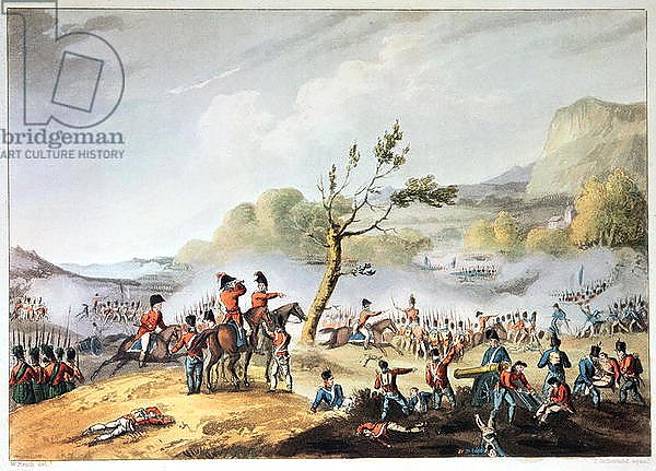 Battle of Maida, July 4th, 1806, engraved by Thomas Sutherland