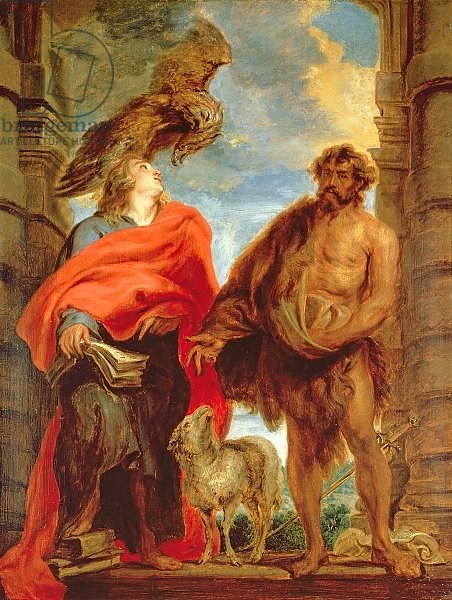 St. John the Baptist and St. John the Evangelist, c.1618-20