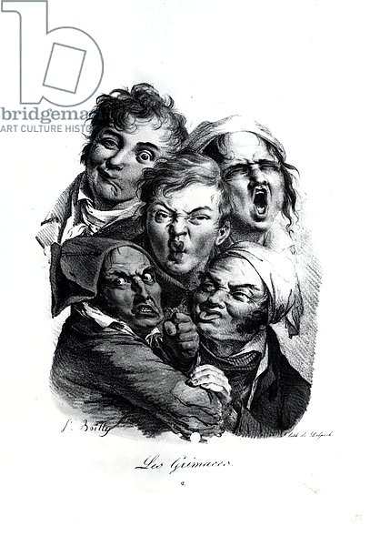 Les Grimaces, c.1823