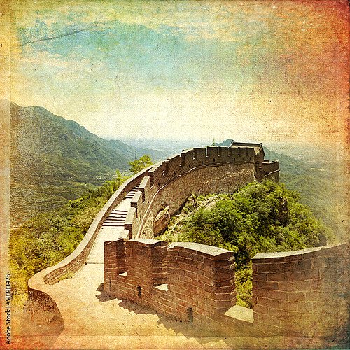 Великая Китайская стена, ретро-фото 2