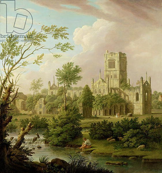 Kirkstall Abbey, Yorkshire, 1747