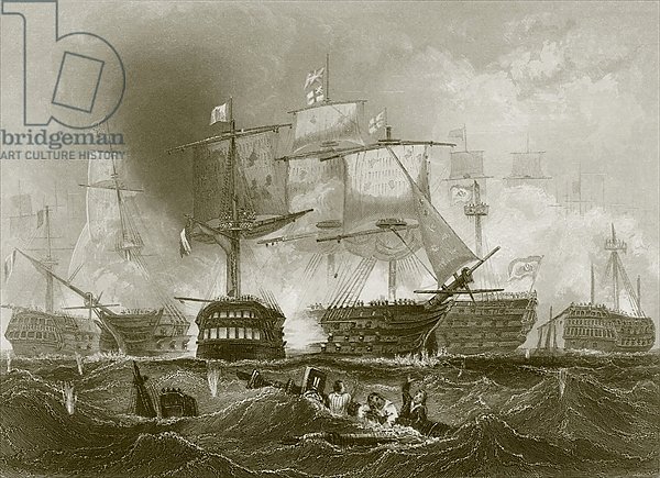 The battle of Trafalgar