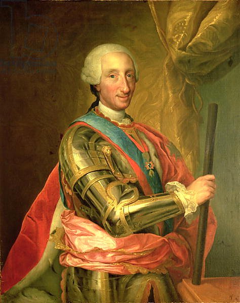 Charles III in Armour, after 1759