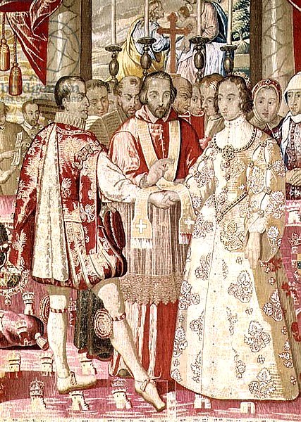 The Charles V Tapestry depicting the Marriage of Charles V, c.1630-40