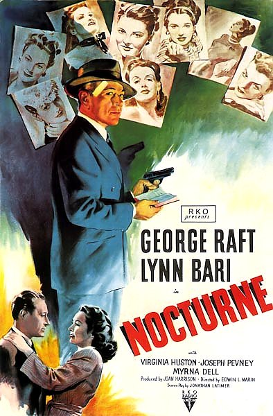 Film Noir Poster - Nocturne