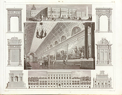 Постер Дворцы: Версаль, Париж, Генуя 1