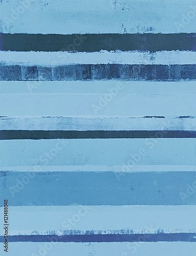 Синяя абстракция с темными полосами