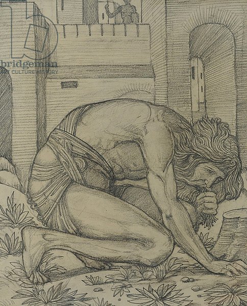 Nebuchadnezzar Eating Grass, 1878