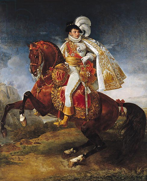 Equestrian Portrait of Jerome Bonaparte 1808