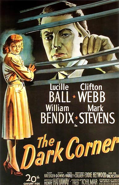 Film Noir Poster - Dark Corner, The