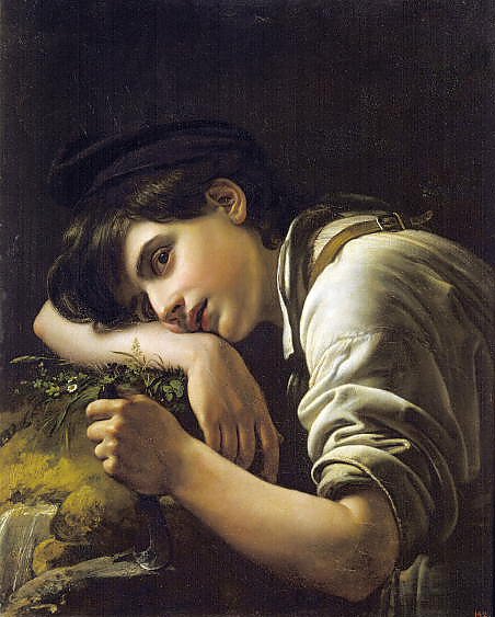 Молодой садовник. 1817